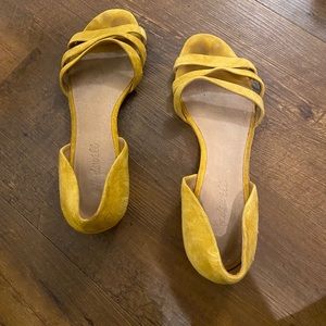 Madewell Yellow Sandals